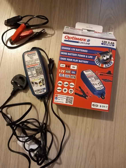 Photo of free Optimate 2 battery charger (Little Heath RG31) #1