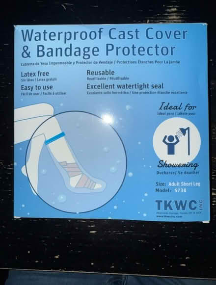 Photo of free Waterproof cast and bandage cover (Friendship Heights) #1