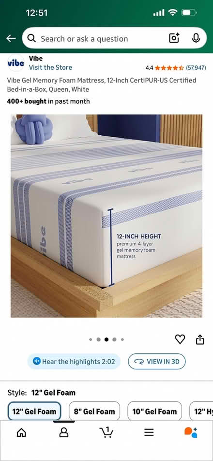 Photo of free Queen Mattress (Washington DC) #4