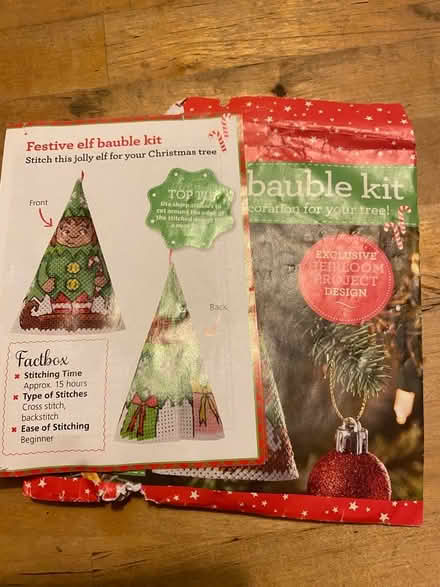 Photo of free Festive Elf Bauble kit (Lightpill GL5) #1