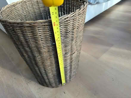 Photo of free Wicker waste basket (Central Tonbridge TN9) #3