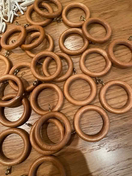 Photo of free Curtain rings for poles (Kidsgrove) #3