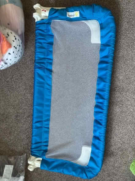 Photo of free Solid oak cot toddler bed oak (Great Horkesley CO6) #3