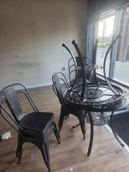 Photo of free Outside table and chairs (Monkston MK10) #1