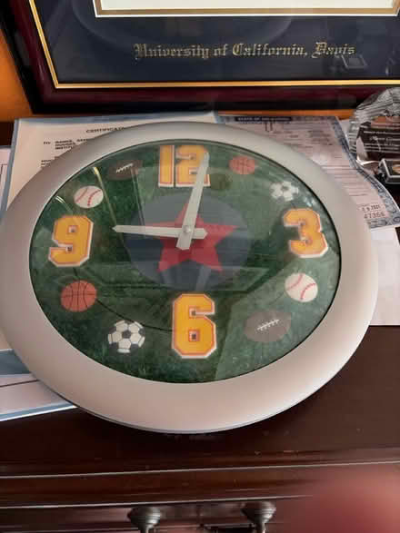 Photo of free Battery operated "Sports " clock (Dublin) #1