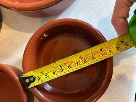 Photo of free Three smaller pots (from cheese) (SG5 Hitchin) #1