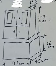 Photo of free Solid oak side boards/display cabinets (Maidstone ME14) #4