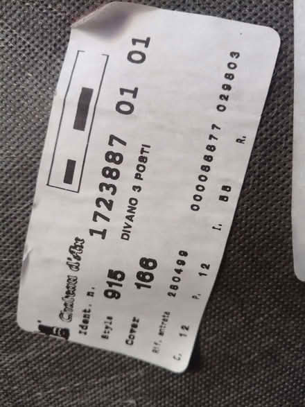 Photo of free 3 seat Blue Leather sofa (Drongan KA6) #4