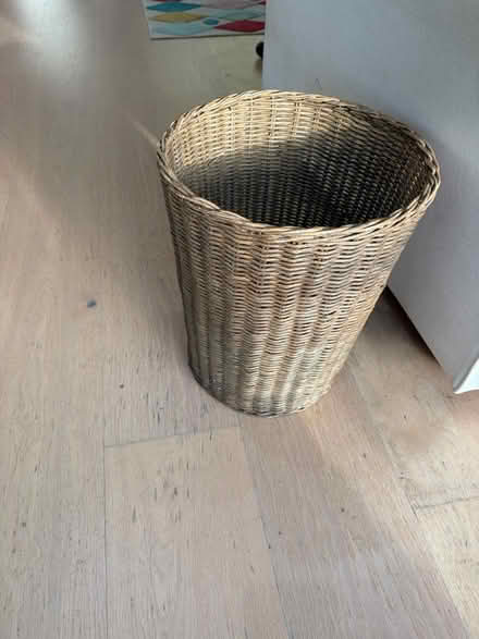 Photo of free Wicker waste basket (Central Tonbridge TN9) #1