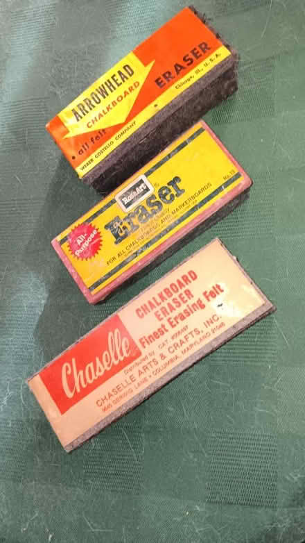 Photo of free Chalk board erasers (19095) #1