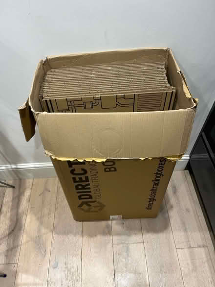 Photo of free 9 large packing boxes, never used (Herne Hill SE24) #2