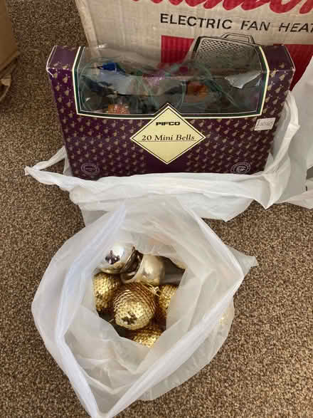 Photo of free 4ft Fake Christmas tree and some decorations (Oswestry SY11) #3