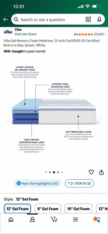 Photo of free Queen Mattress (Washington DC) #3