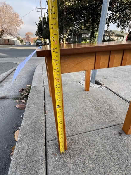 Photo of free Small wooden table (Richmond near San Pablo) #4