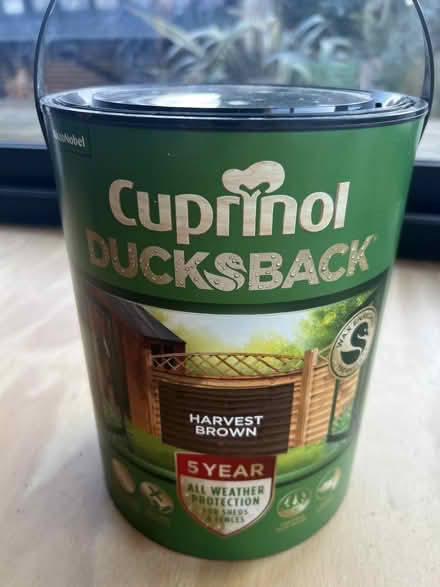 Photo of free Cuprinol Fence Paint (Cromer NR27) #1