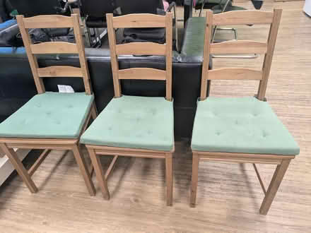 Photo of free 3 IKEA dining chairs (SE8) #1