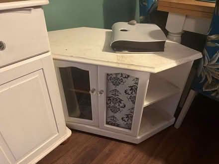 Photo of free Solid corner TV unit (Locks heath SO31) #1