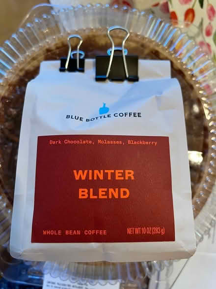 Photo of free Opened bag if Blue Bottle (Saratoga Village) #1