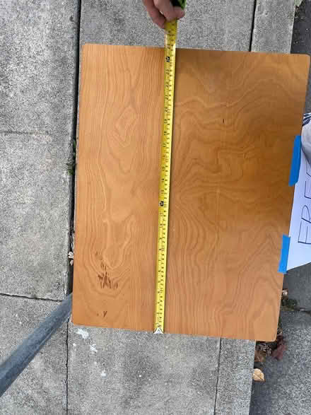 Photo of free Small wooden table (Richmond near San Pablo) #3