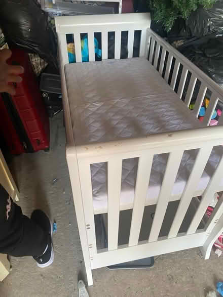 Photo of free Cot and stroller (CV3) #1