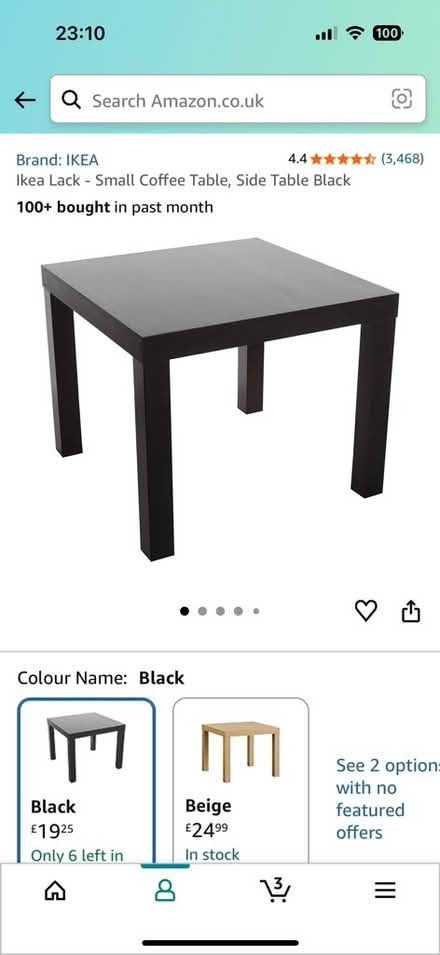 Photo of free Small coffee table (Abingdon) #1