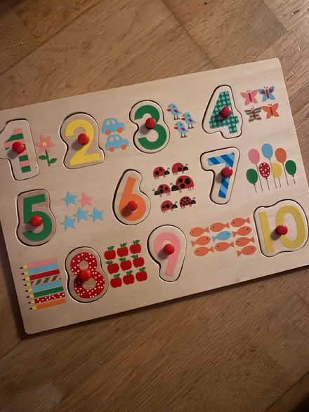 Photo of free Wooden number sorter (Waterlooville PO7) #1