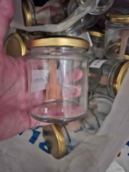 Photo of free Glass jars with gold lids (HAO near Wembley health centre) #1