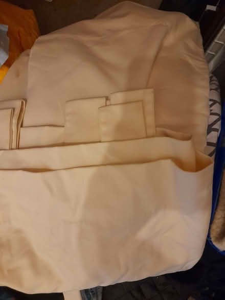 Photo of free Cream tab top curtains long (Havant PO9) #1