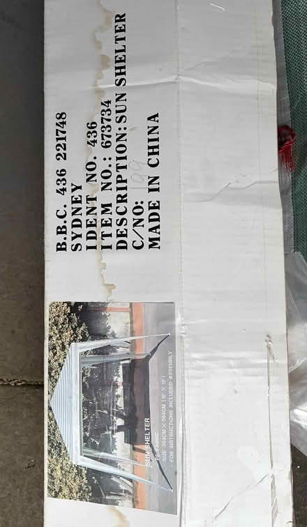 Photo of free Sun Shelter Tent (Glen Waverley) #1