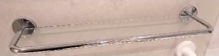 Photo of free Glass bathroom shelf (Strawberry Hill TW1) #1