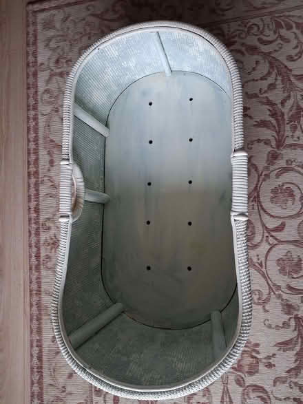 Photo of free Lloyd Loom crib (Cogges OX28) #3