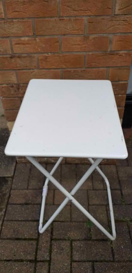 Photo of free Folding Metal Table (Litchard, Bridgend CF31) #3