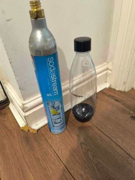 Photo of free Sodastream Cylinder and Bottle (Kings Hill ME19) #1