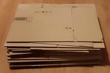 Photo of free Over 30 Strong Cardboard Boxes, Folded Flat (IP5) #1