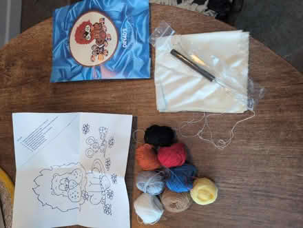 Photo of free Needle punch embroidery set (HR1) #1