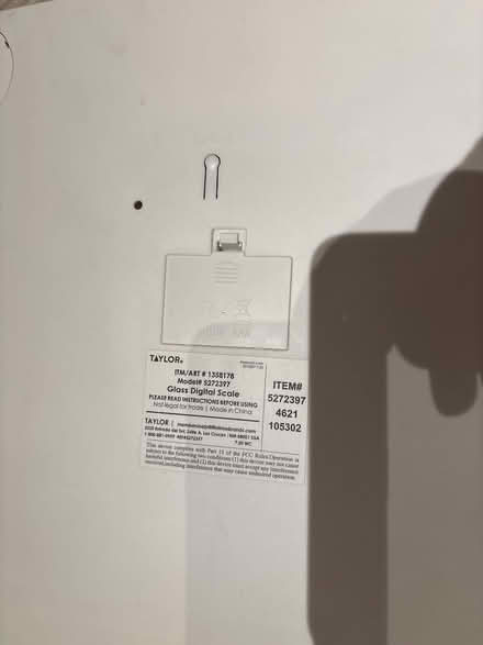 Photo of free Bathroom scale (Central District) #2