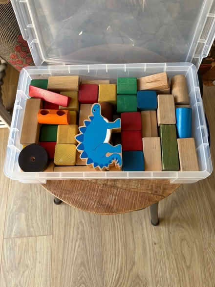 Photo of free Seat Cushions/Wooden Bricks/Festive Glasses (Bearley CV37) #4