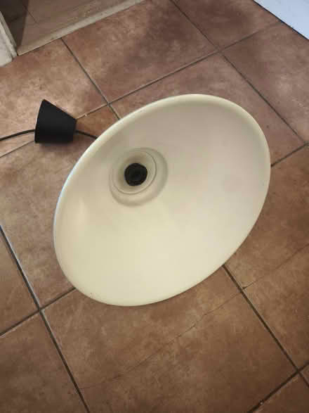 Photo of free Metal kitchen light shade (Coulsdon, CR5) #3