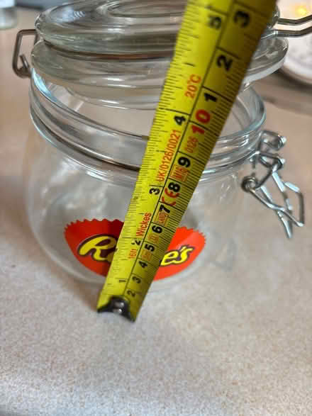Photo of free Reese’s jar - with closing lid (SG5 Hitchin) #3