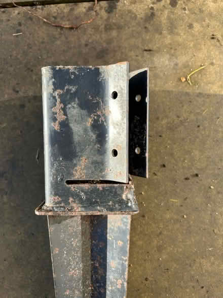Photo of free 1 metal ground spike for 8 x 8 post (Florence Park OX4) #1