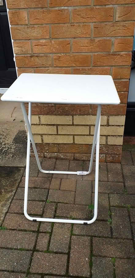 Photo of free Folding Metal Table (Litchard, Bridgend CF31) #1
