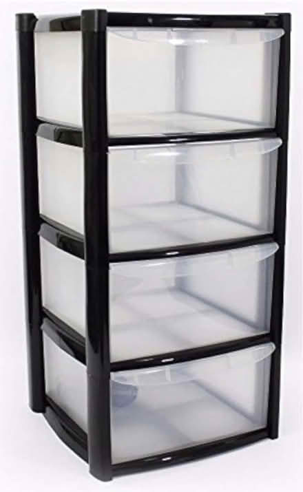 Photo of plastic storage drawers (Cr0 9jh forestdale) #1
