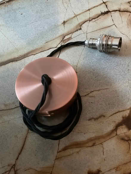 Photo of free Ceiling light cord and rose NEW (Blagdon BS40) #1