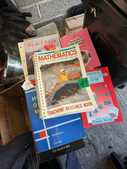 Photo of free GCSE level maths books (Lambridge Larkhall Bath) #1