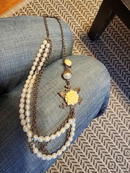 Photo of free Handmade faux pearl necklace (New Milford, NJ) #1