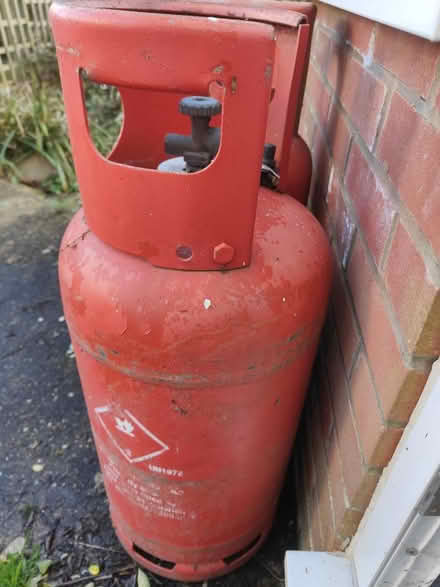Photo of free Four Empty Propane Bottles (CT15) #1
