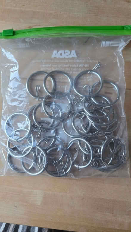 Photo of free Curtain hooks and curtain rail loops (Raynes Park SW20) #3