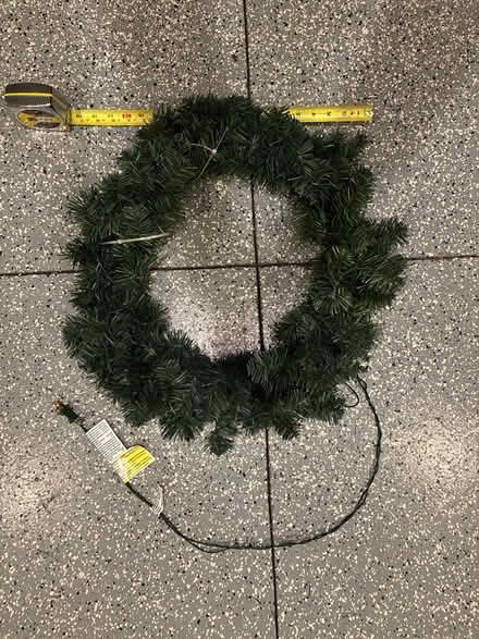 Photo of free Artificial Christmas wreath (Alexandria, VA) #1
