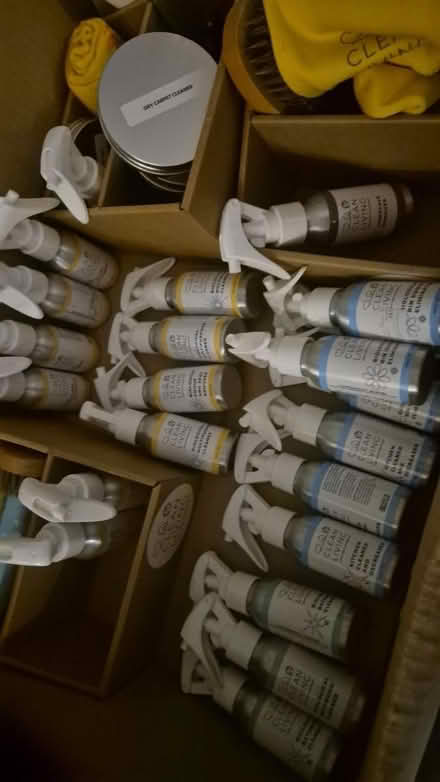 Photo of free Empty mini cleaning bottles etc (CT9) #1