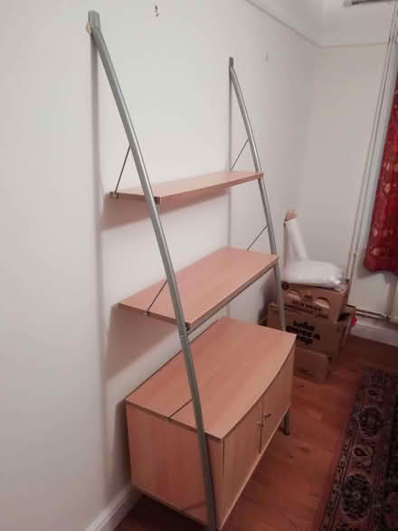 Photo of free Cupboard and shelving unit (Emmer Green RG4) #1